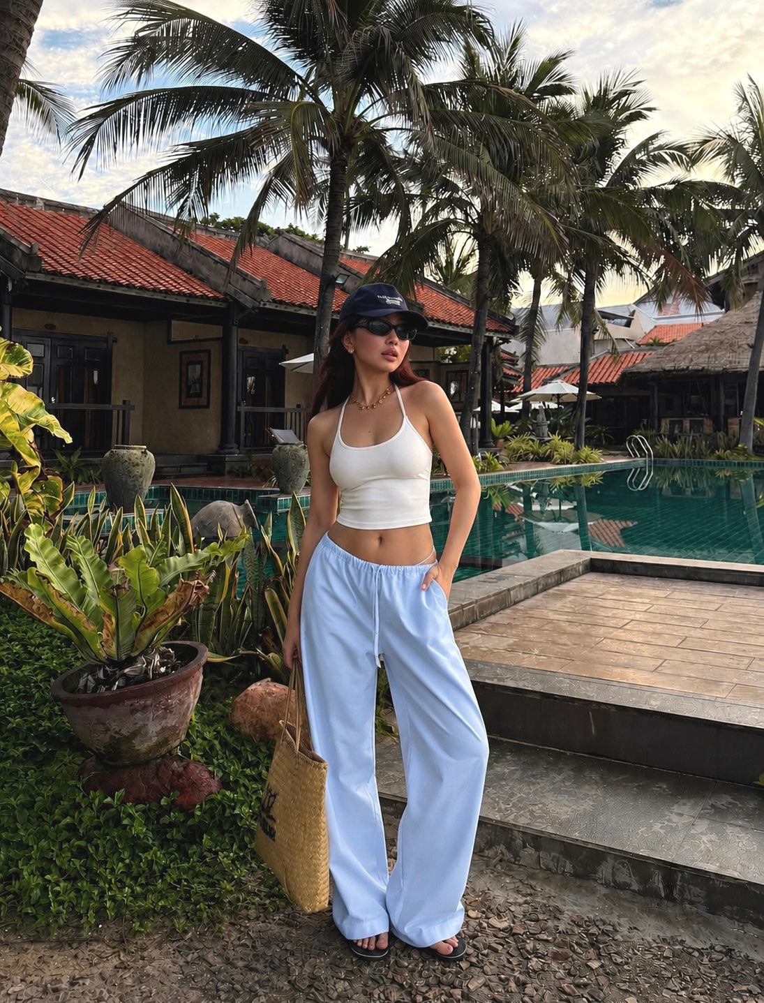Baby Blue Pants