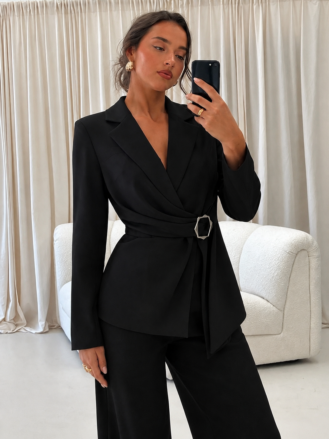 Veronica Wrap Blazer