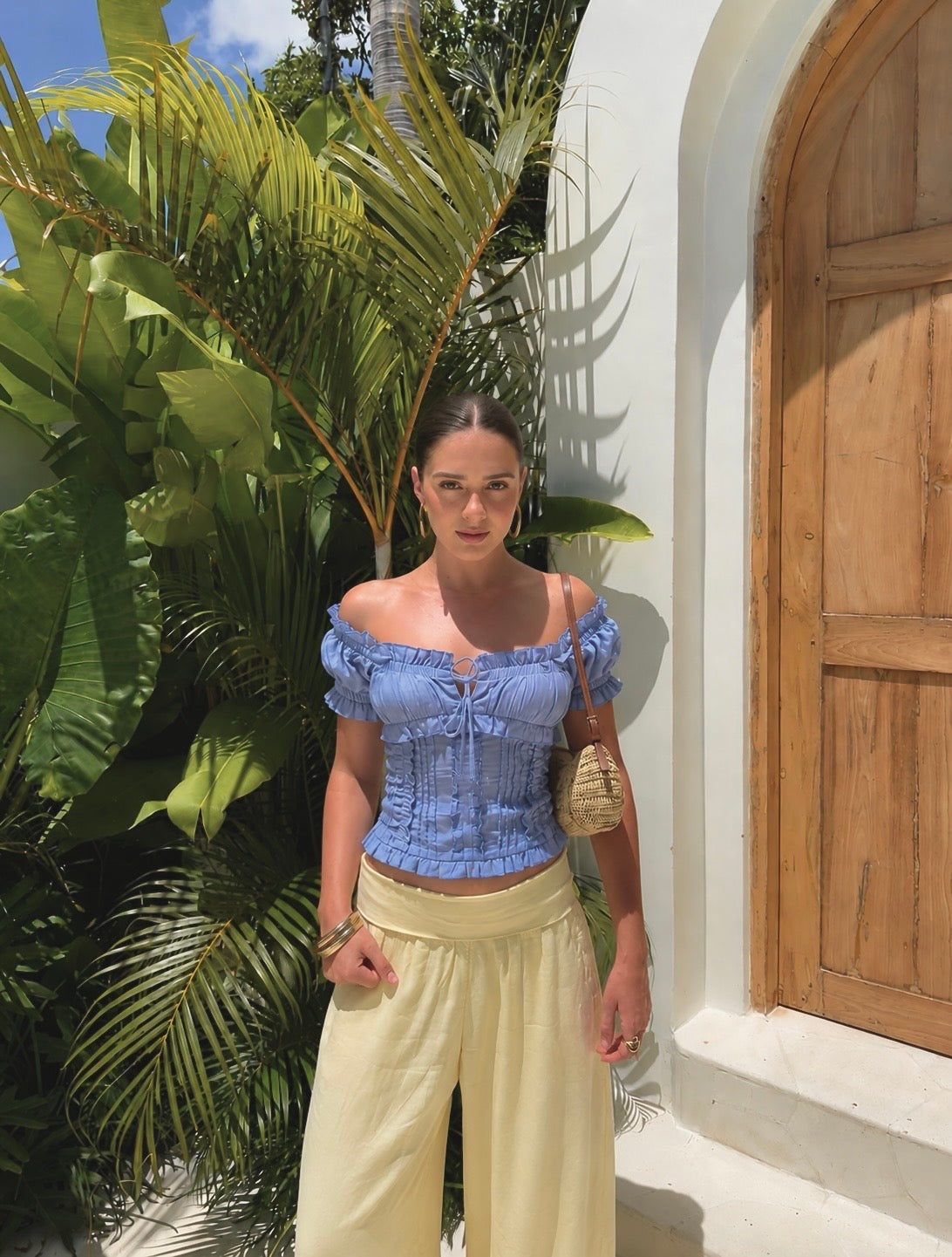 Bluebell Ruffle Top