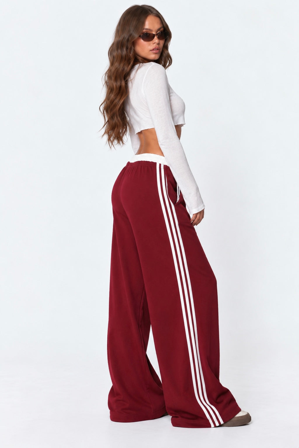 Wine Red Sweatpants