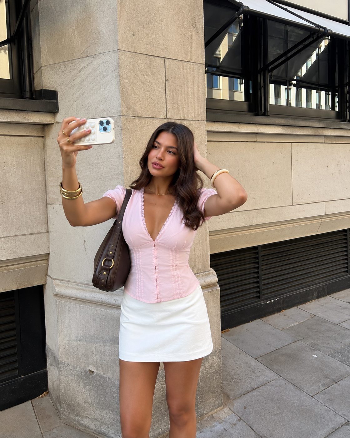 Sugar Pink Lace Top