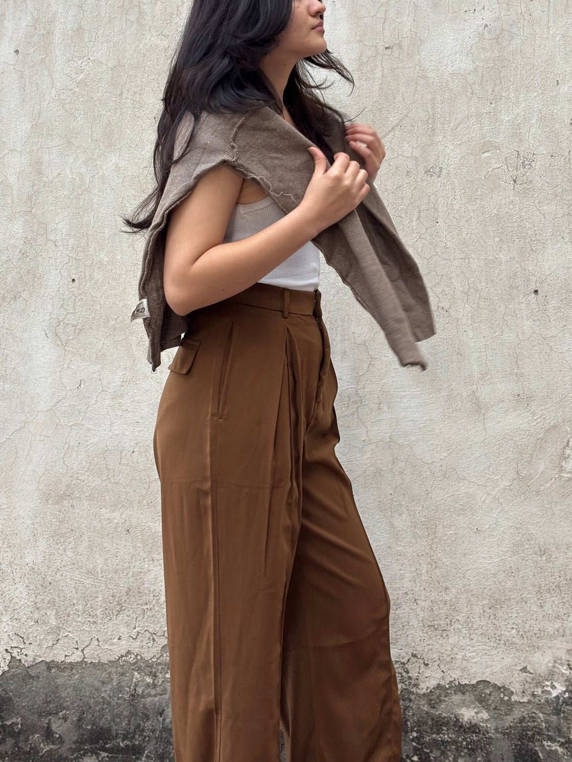 Mocha Korean Pants