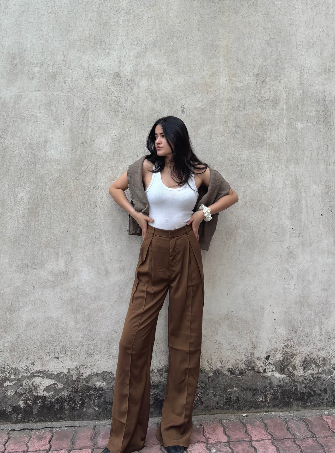 Mocha Korean Pants