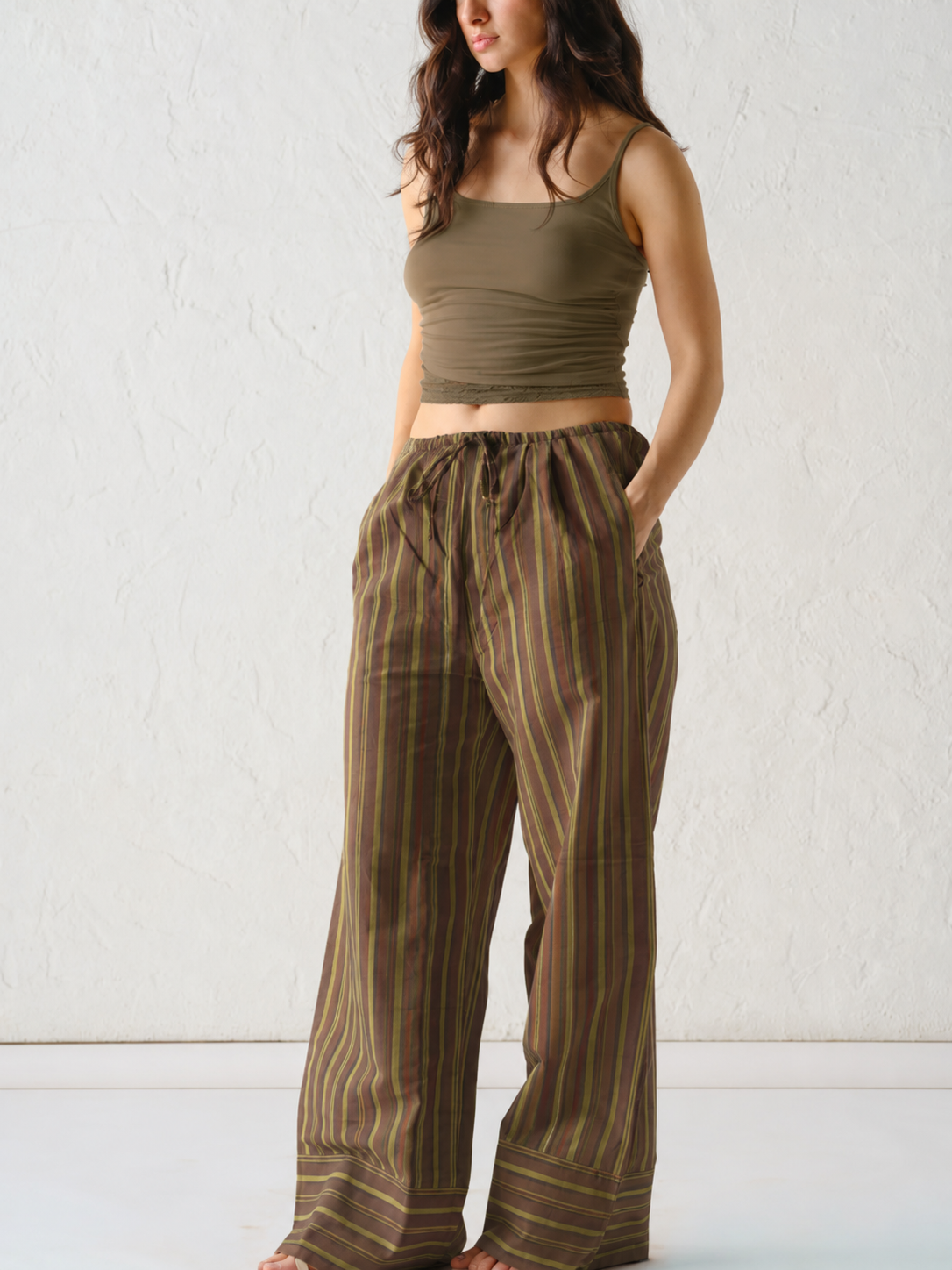 Sagewood Cotton Pants