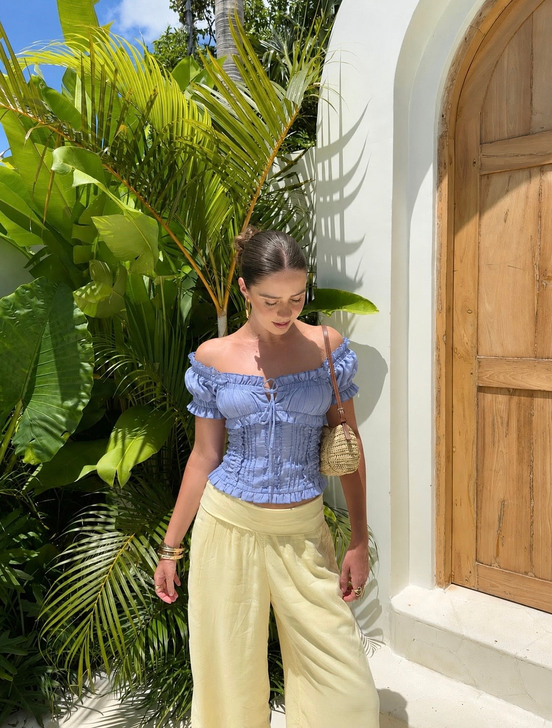 Bluebell Ruffle Top