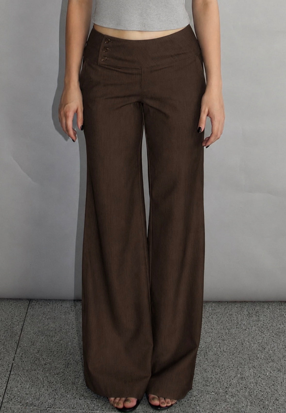 Hannah Side-Button Pants