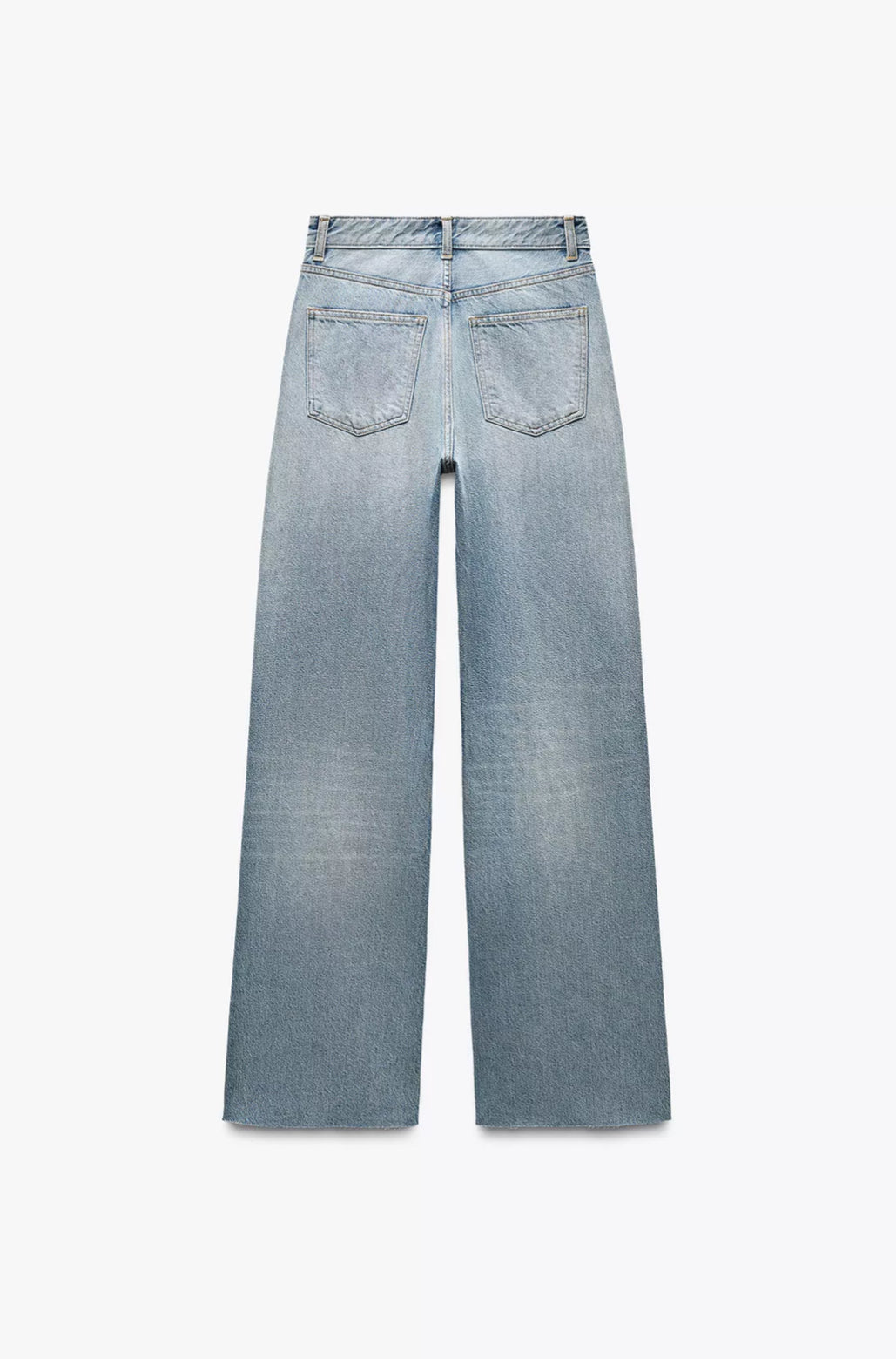 Ice Blue Straight Denim