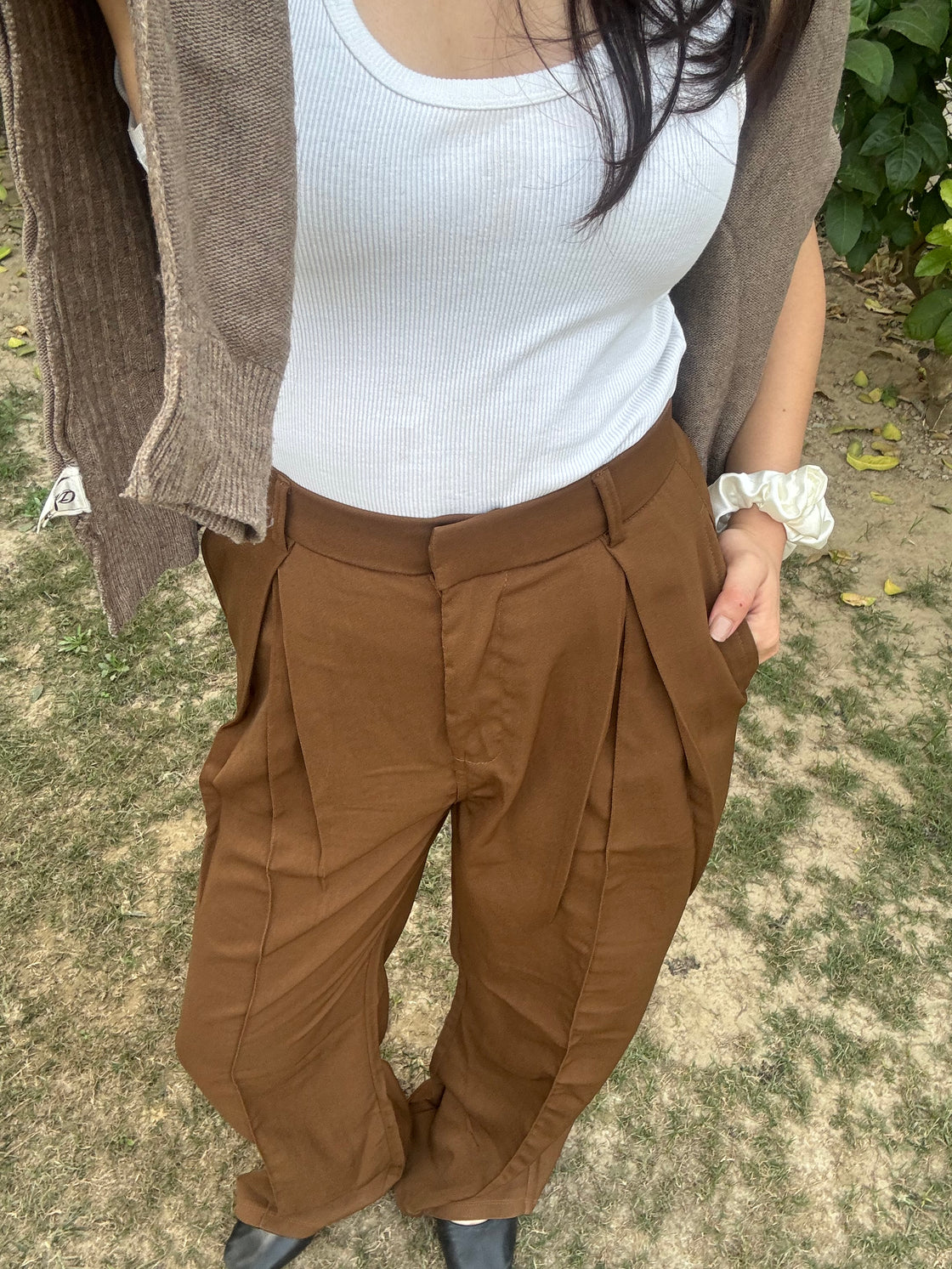Mocha Korean Pants