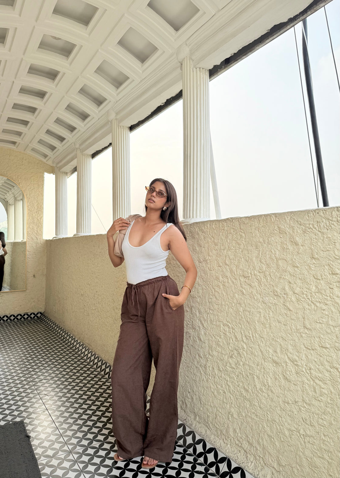 Coffee Brown Breezy Pants