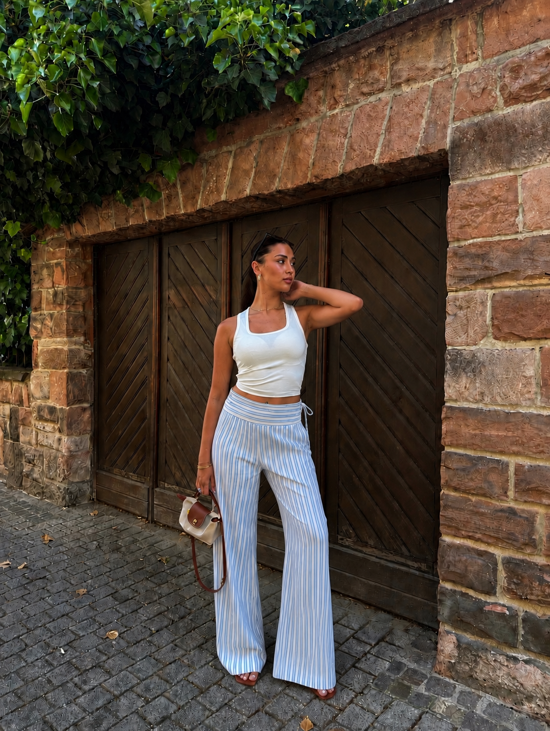 Santorini Linen Pants