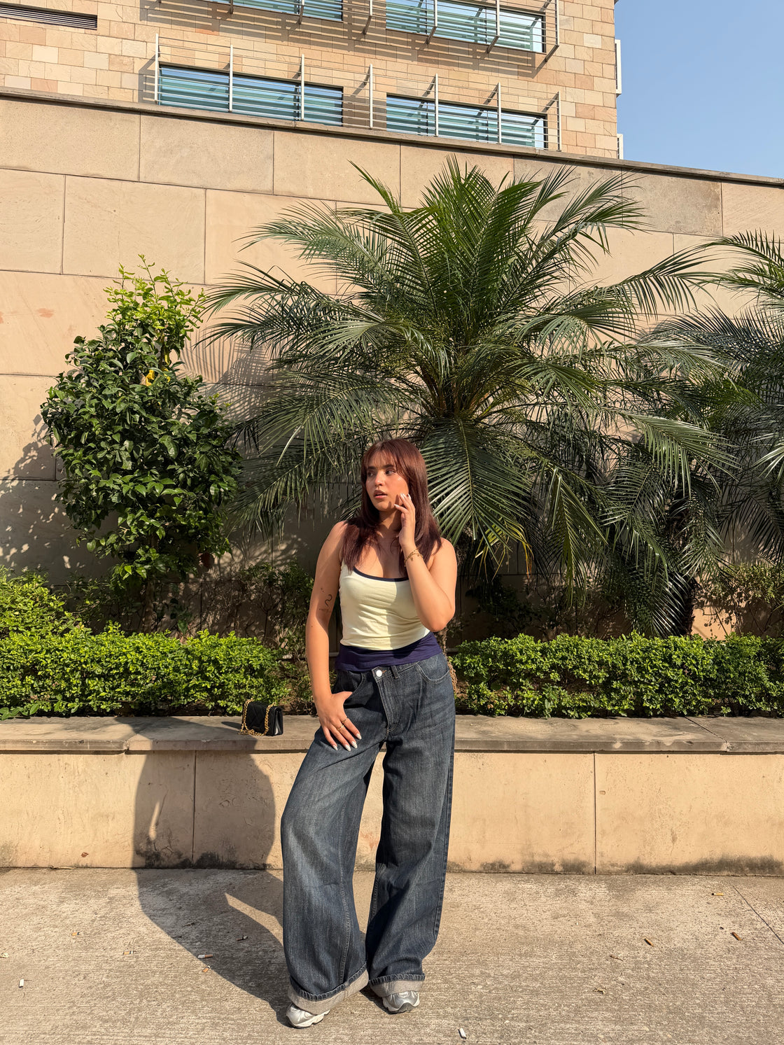 Asymmetrical Drip Denim – RUMORS