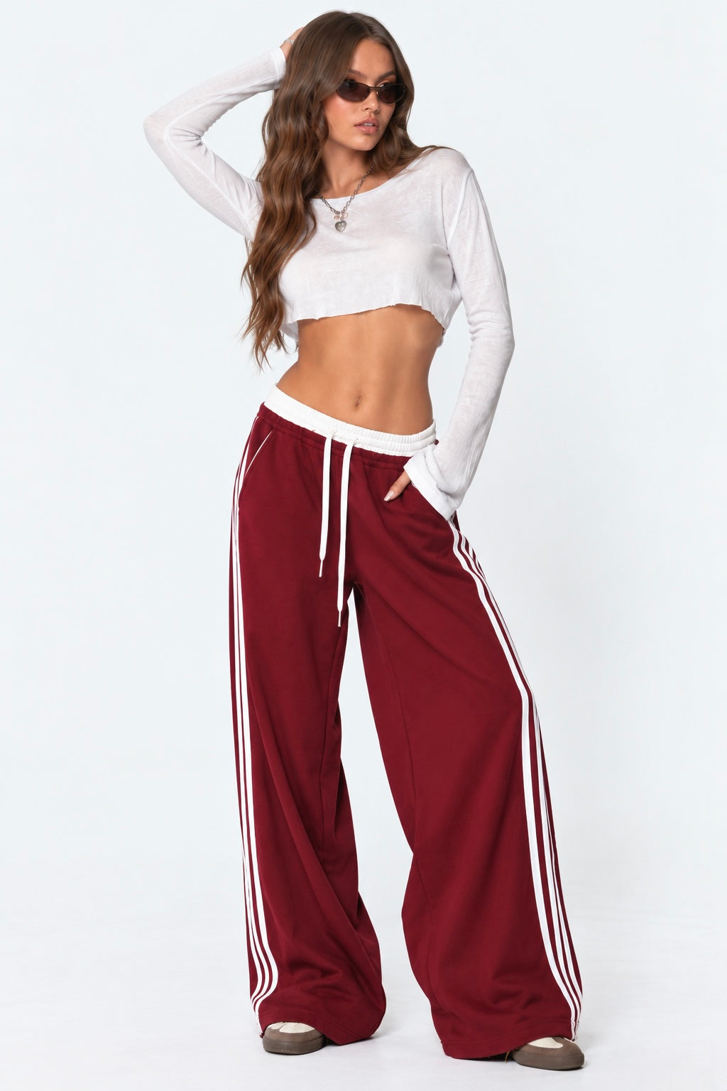Wine Red Sweatpants