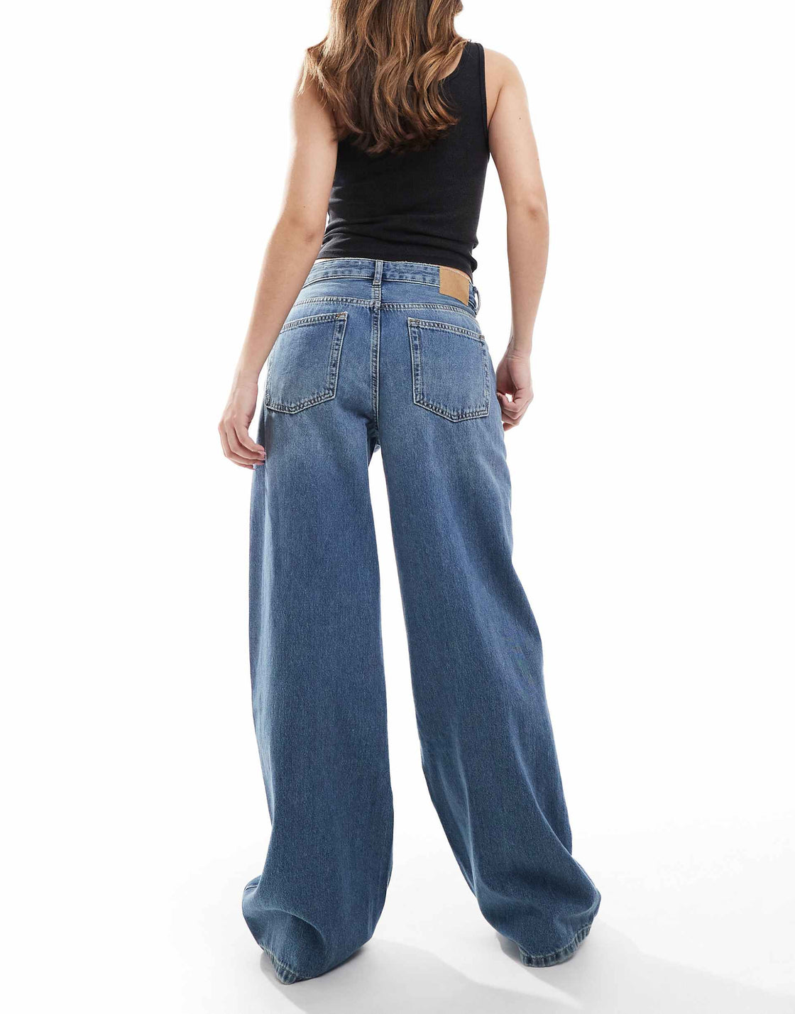 90s Wide Leg Jeans - Highwaist