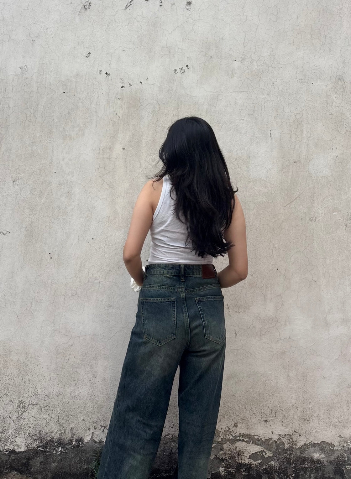 Retro Moss Wash Jeans