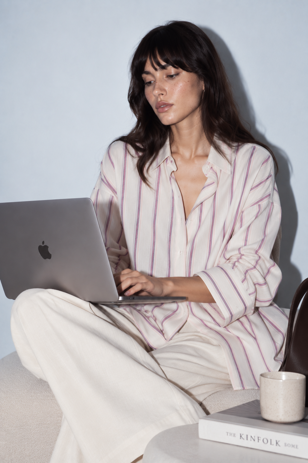Shades of Lilac Linen Shirt