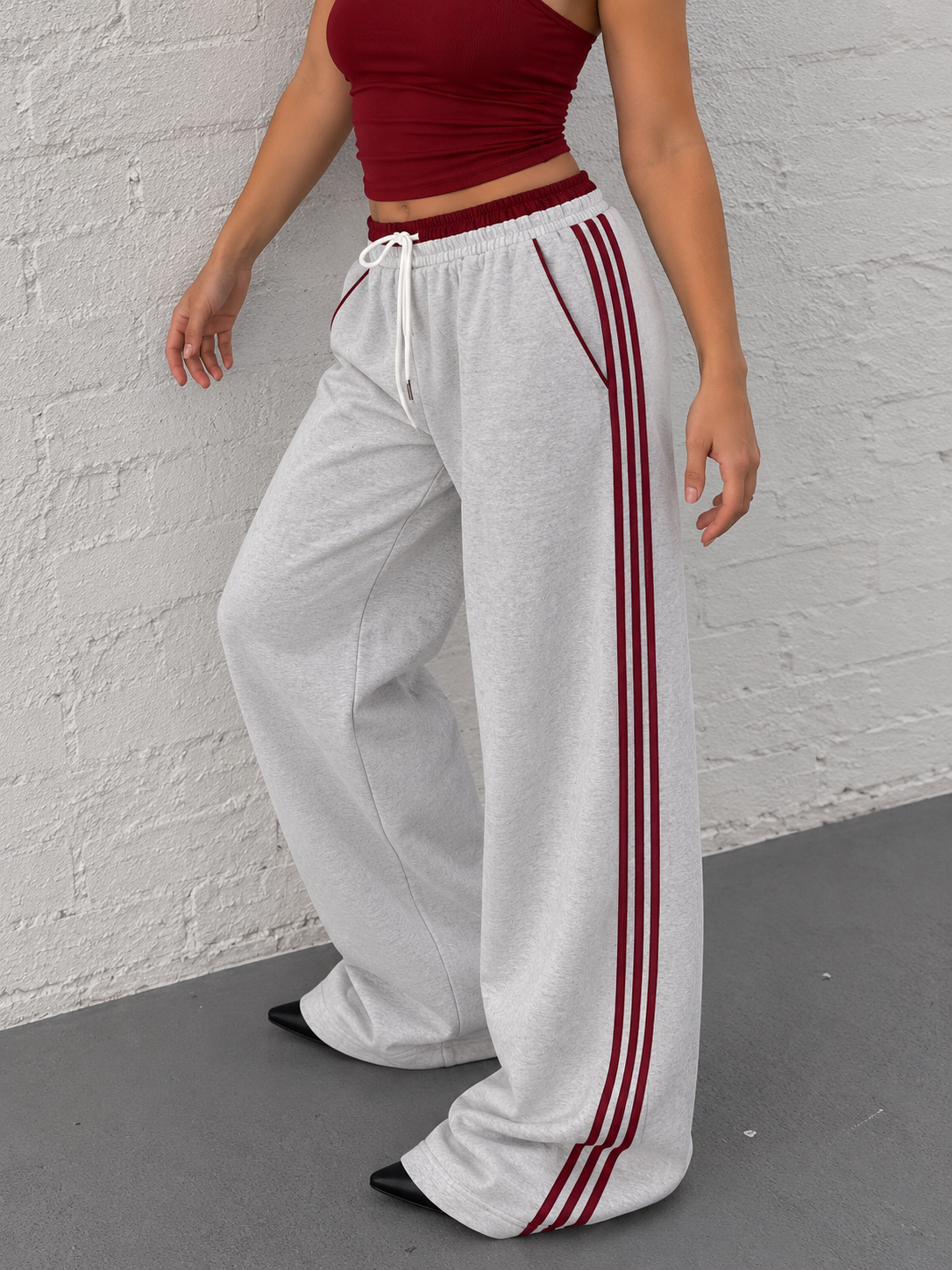Melange Grey Sweatpants