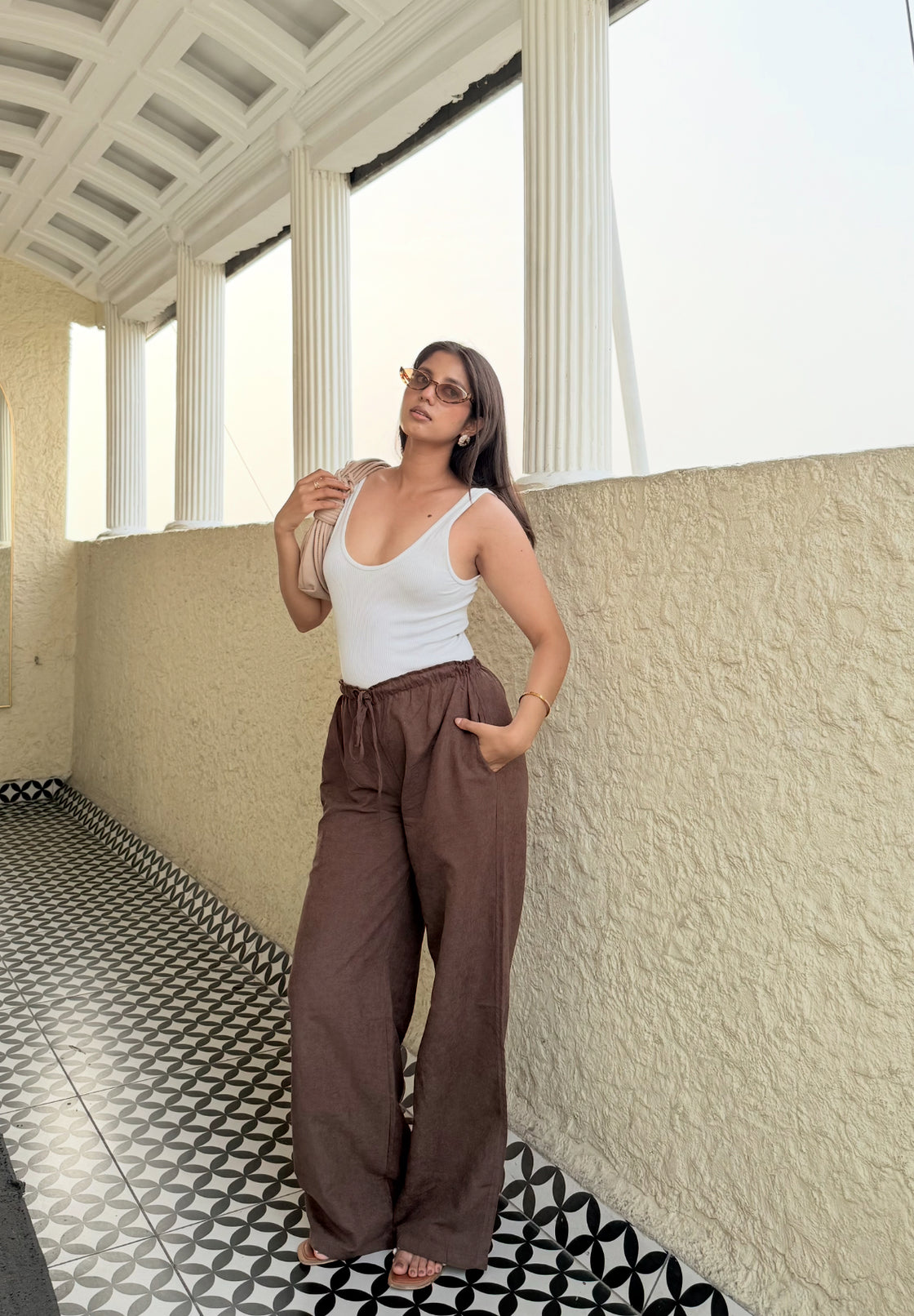 Coffee Brown Breezy Pants
