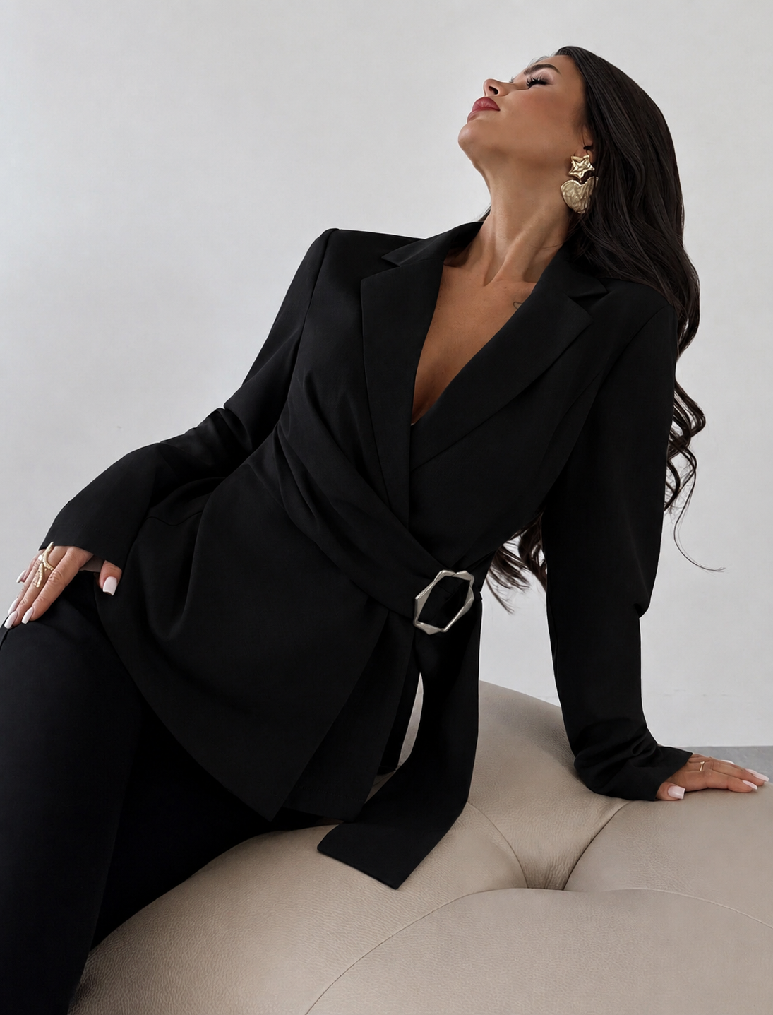 Veronica Wrap Blazer