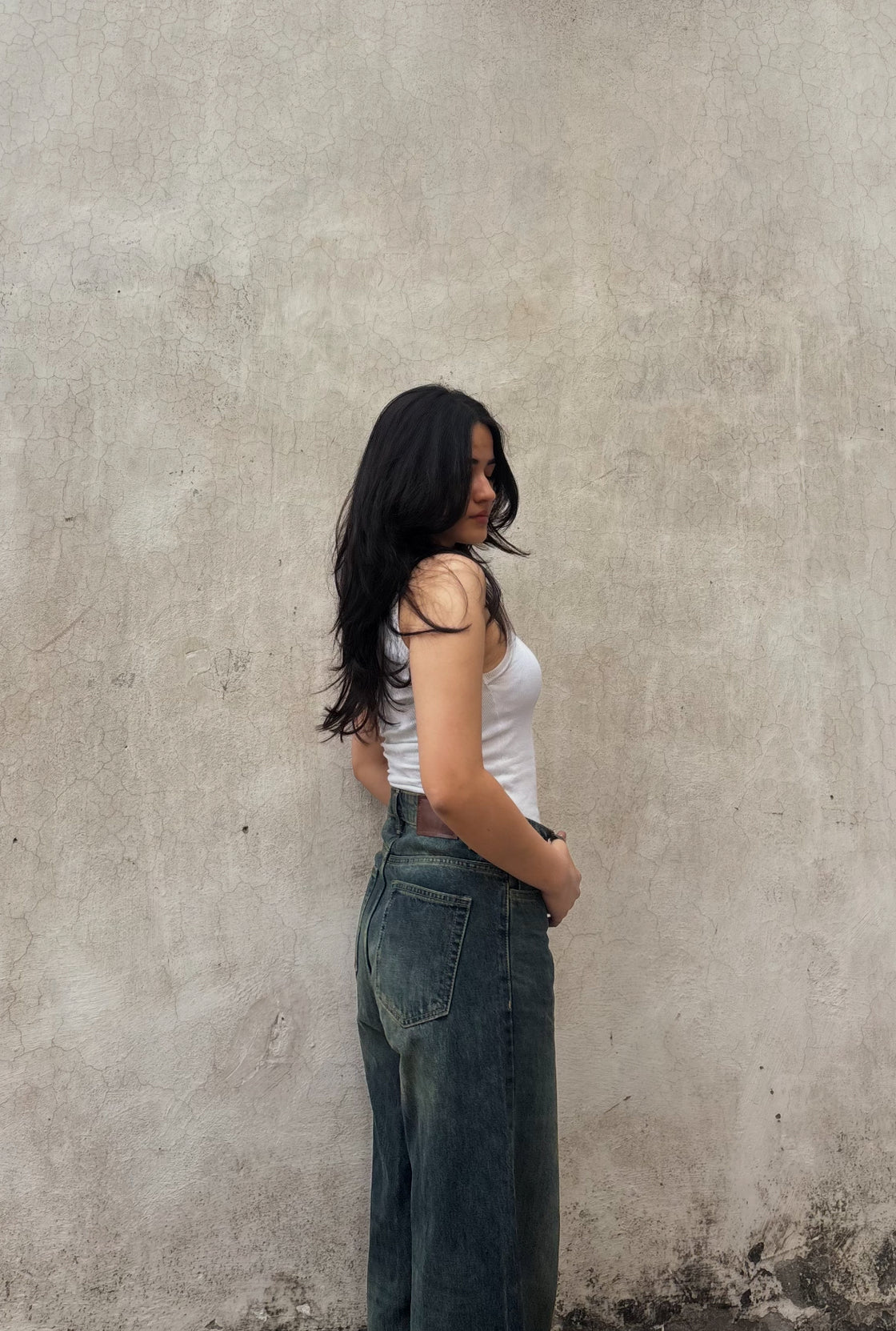 Retro Moss Wash Jeans