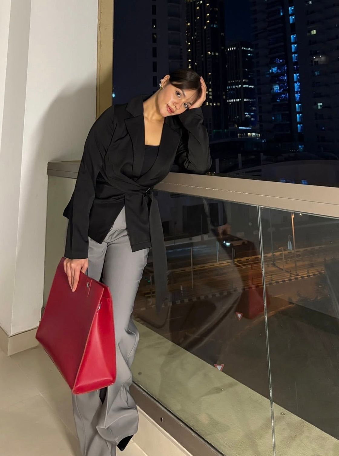 Veronica Wrap Blazer