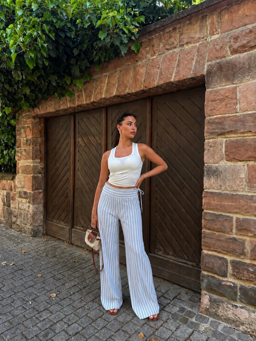 Santorini Linen Pants