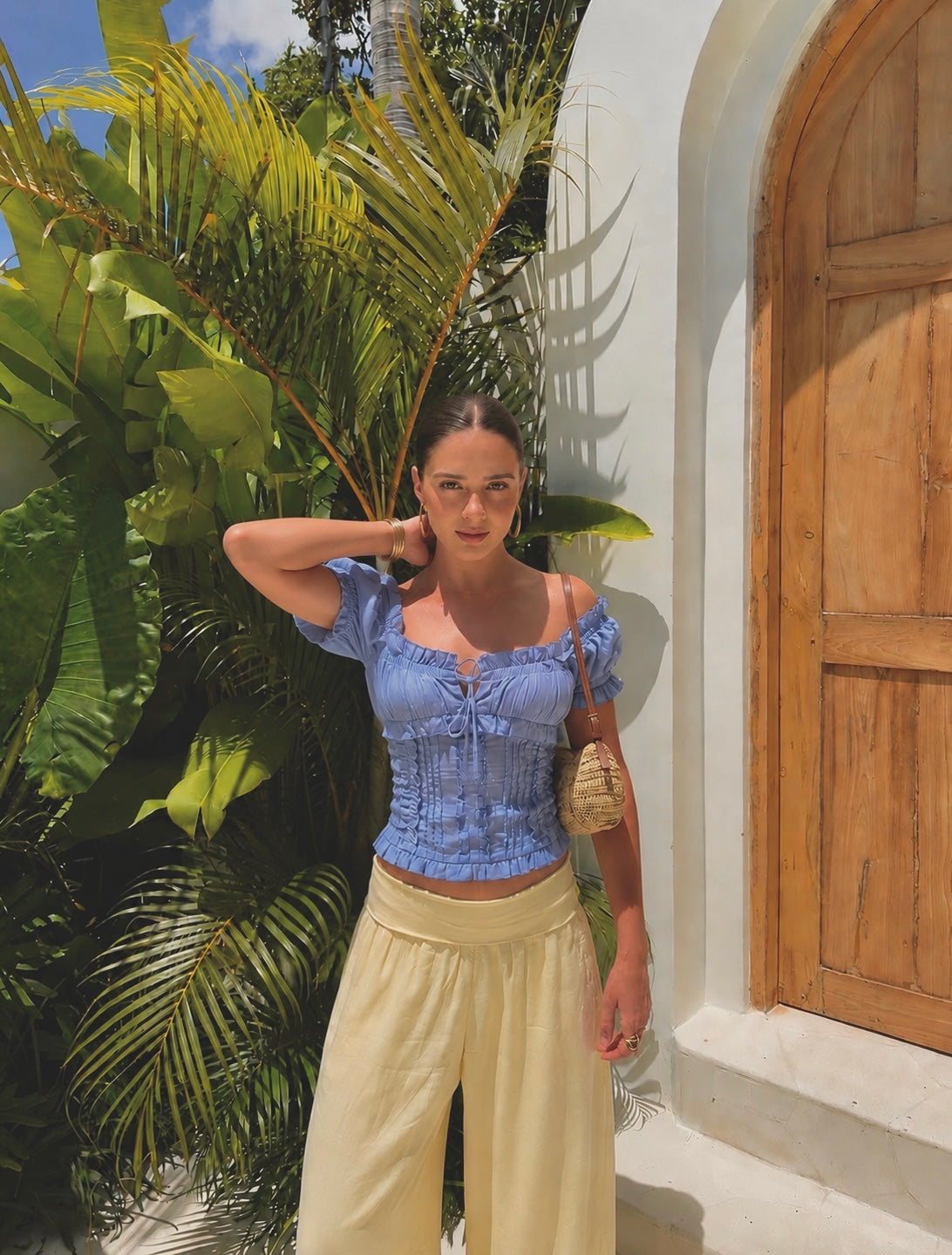 Bluebell Ruffle Top