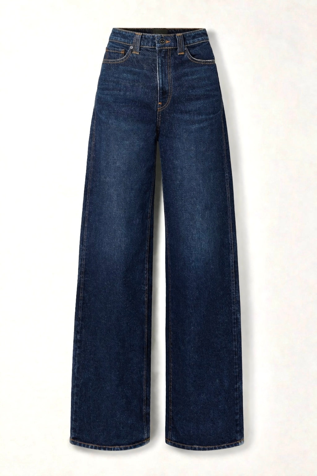 Dark Blue Wide Leg Jeans