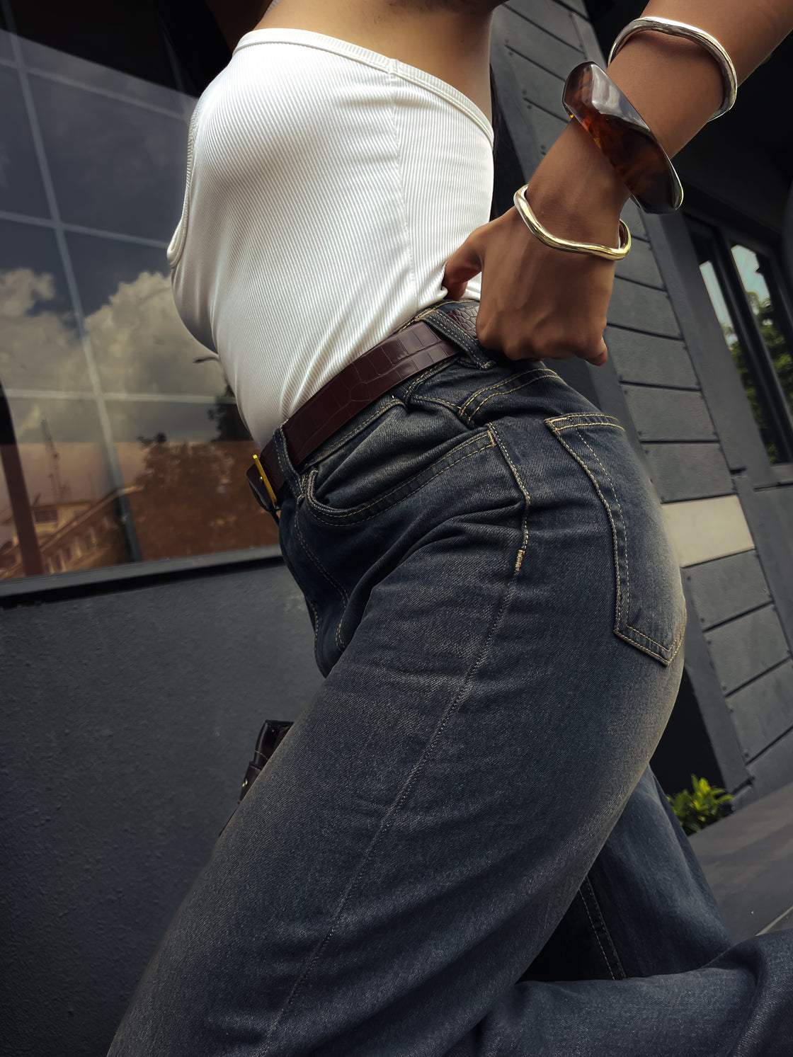 Midnight Fade Relaxed Denim