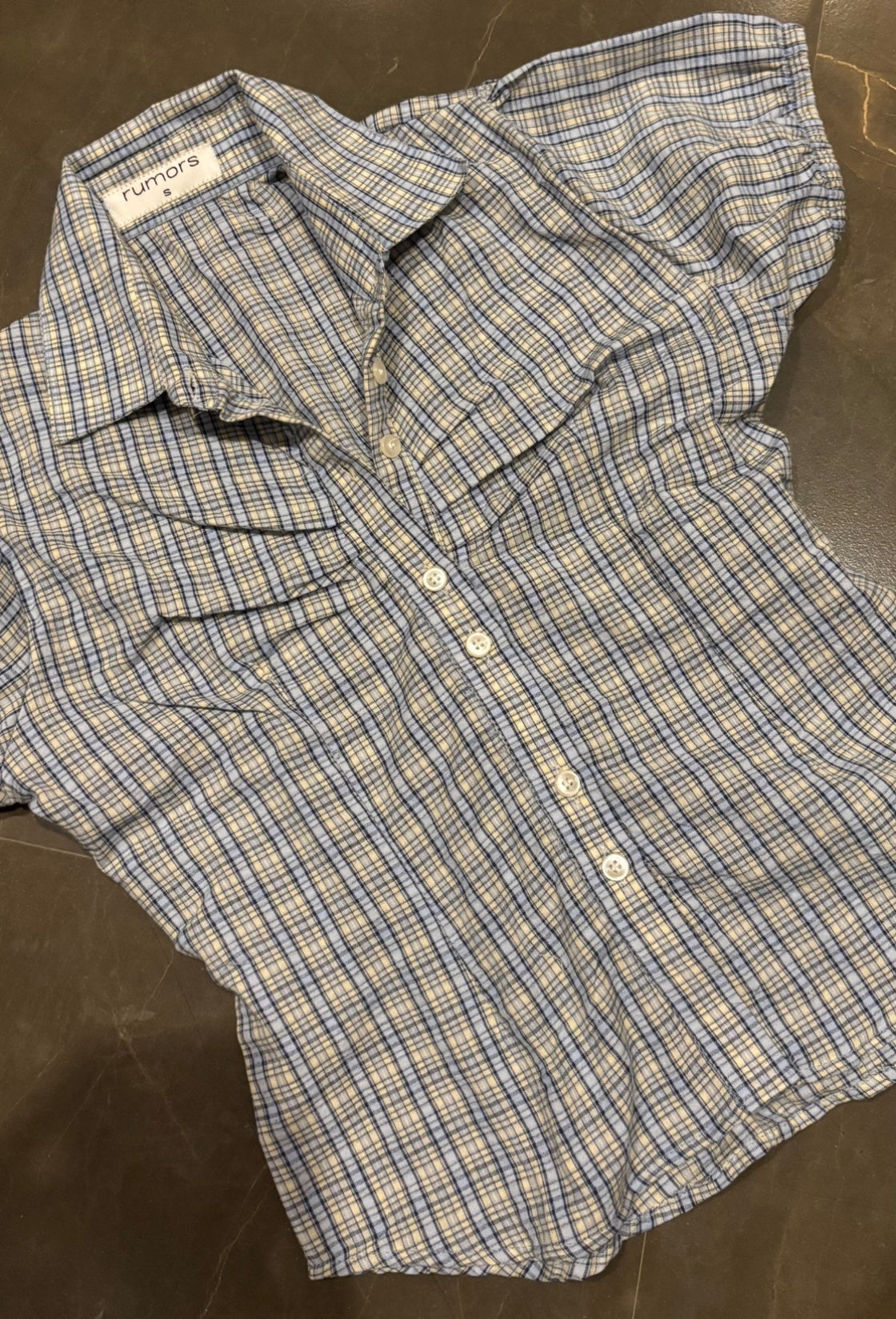 Vintage Sky Fitted Shirt