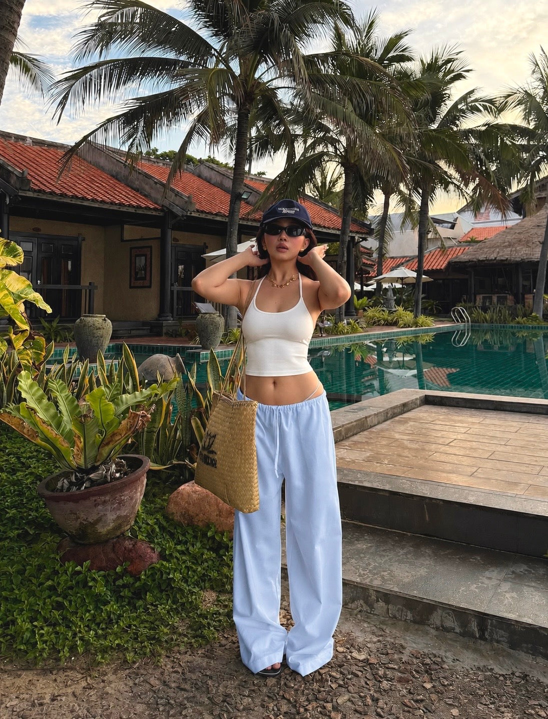 Baby Blue Pants