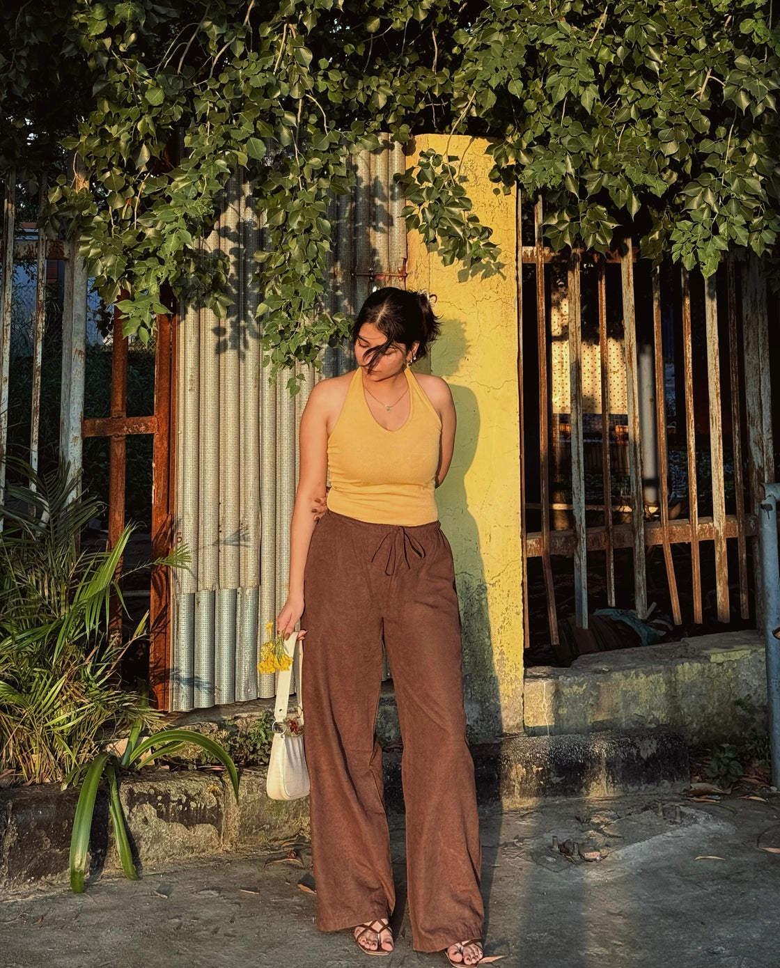 Coffee Brown Breezy Pants