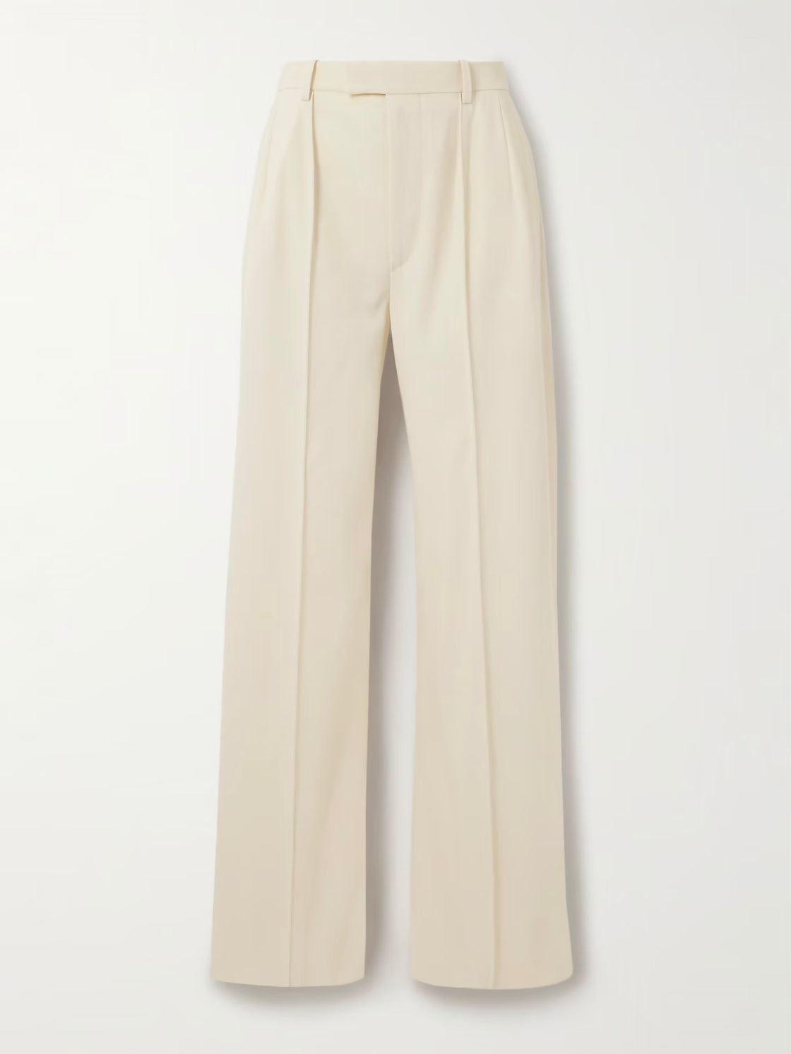 Ivory Double Hook Trousers