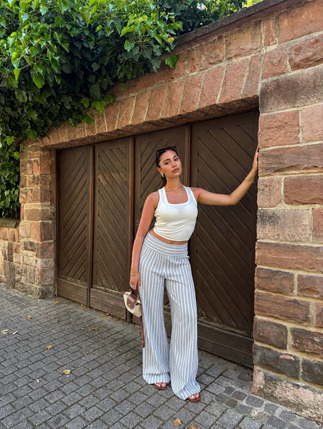 Santorini Linen Pants