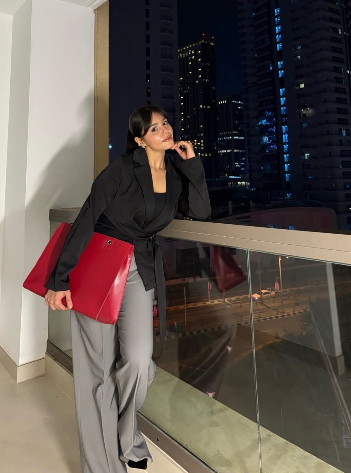 Veronica Wrap Blazer