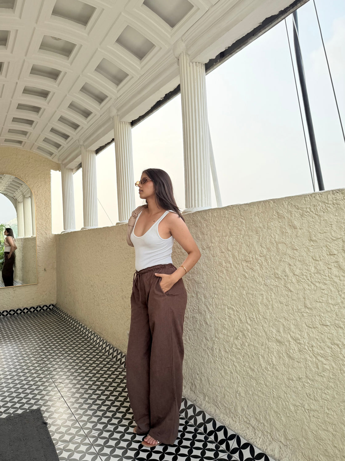 Coffee Brown Breezy Pants