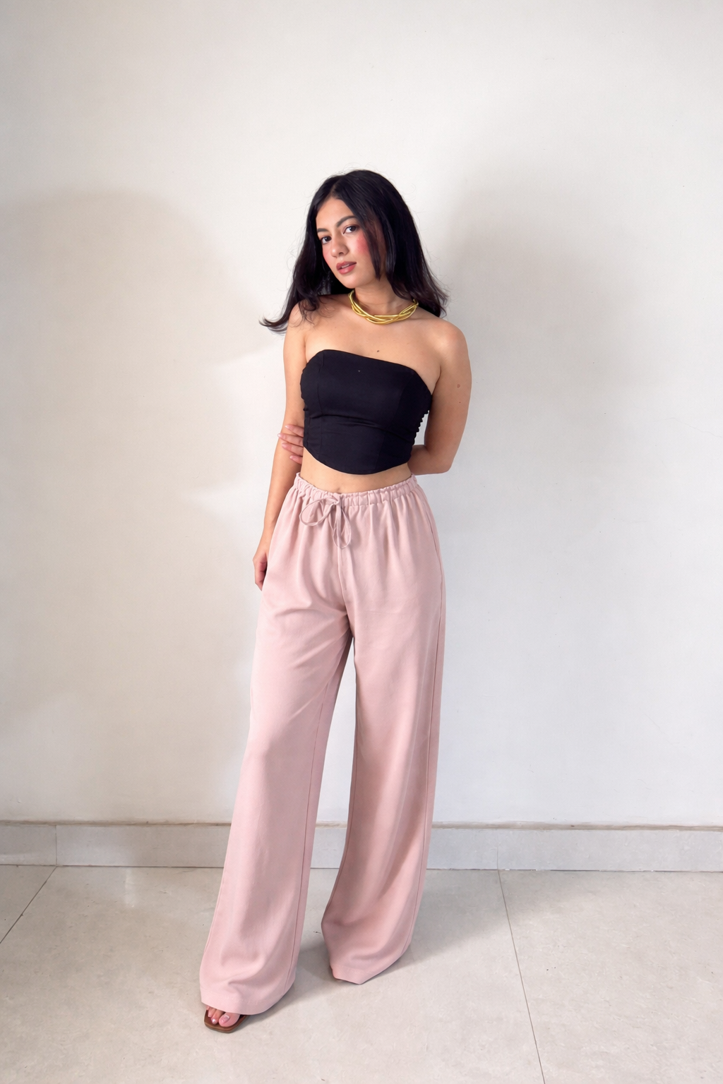 Blush Pink Breezy Pants