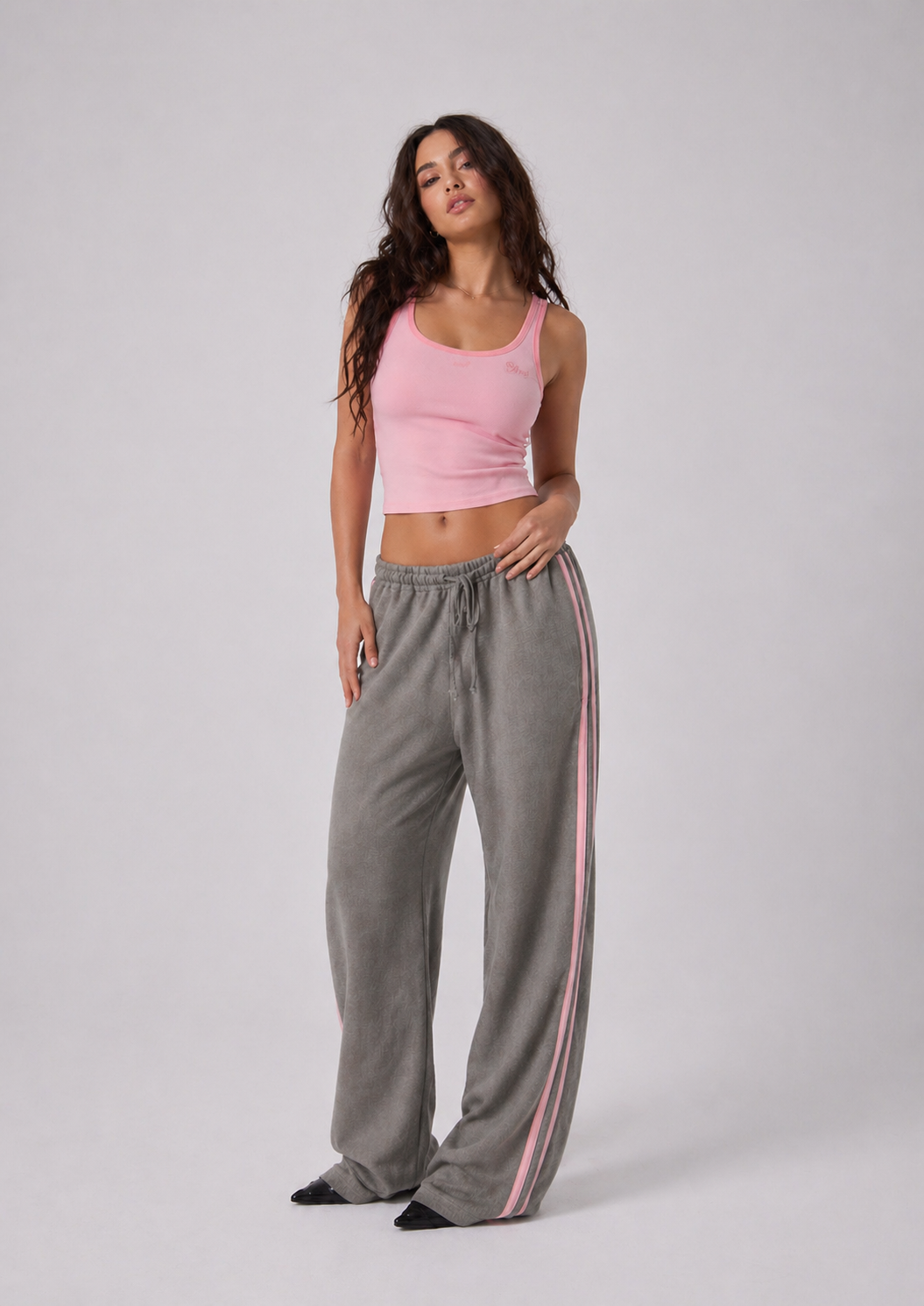 Smoke Grey Street Pants