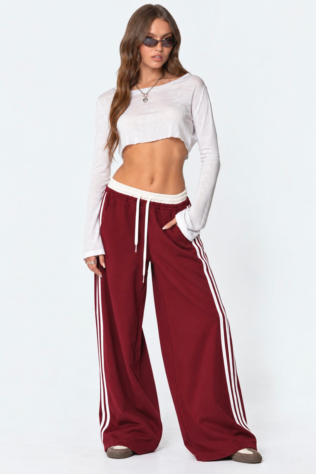 Wine Red Sweatpants