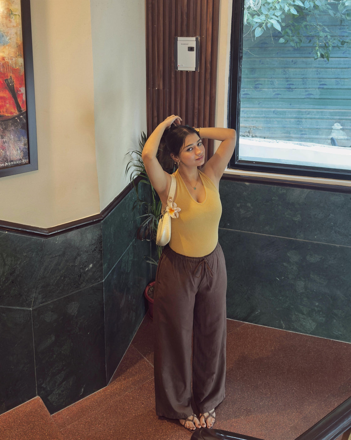 Coffee Brown Breezy Pants