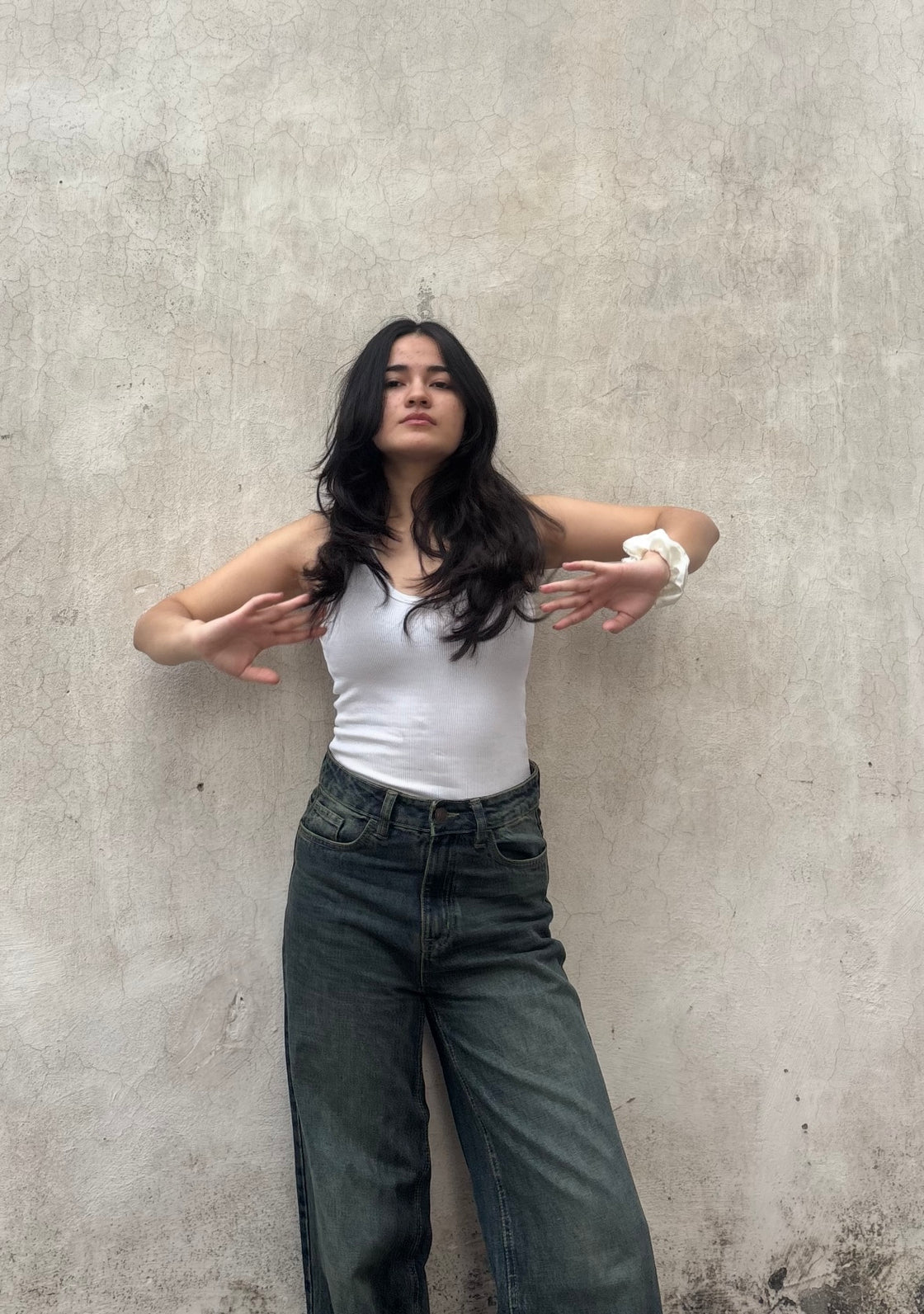 Retro Moss Wash Jeans