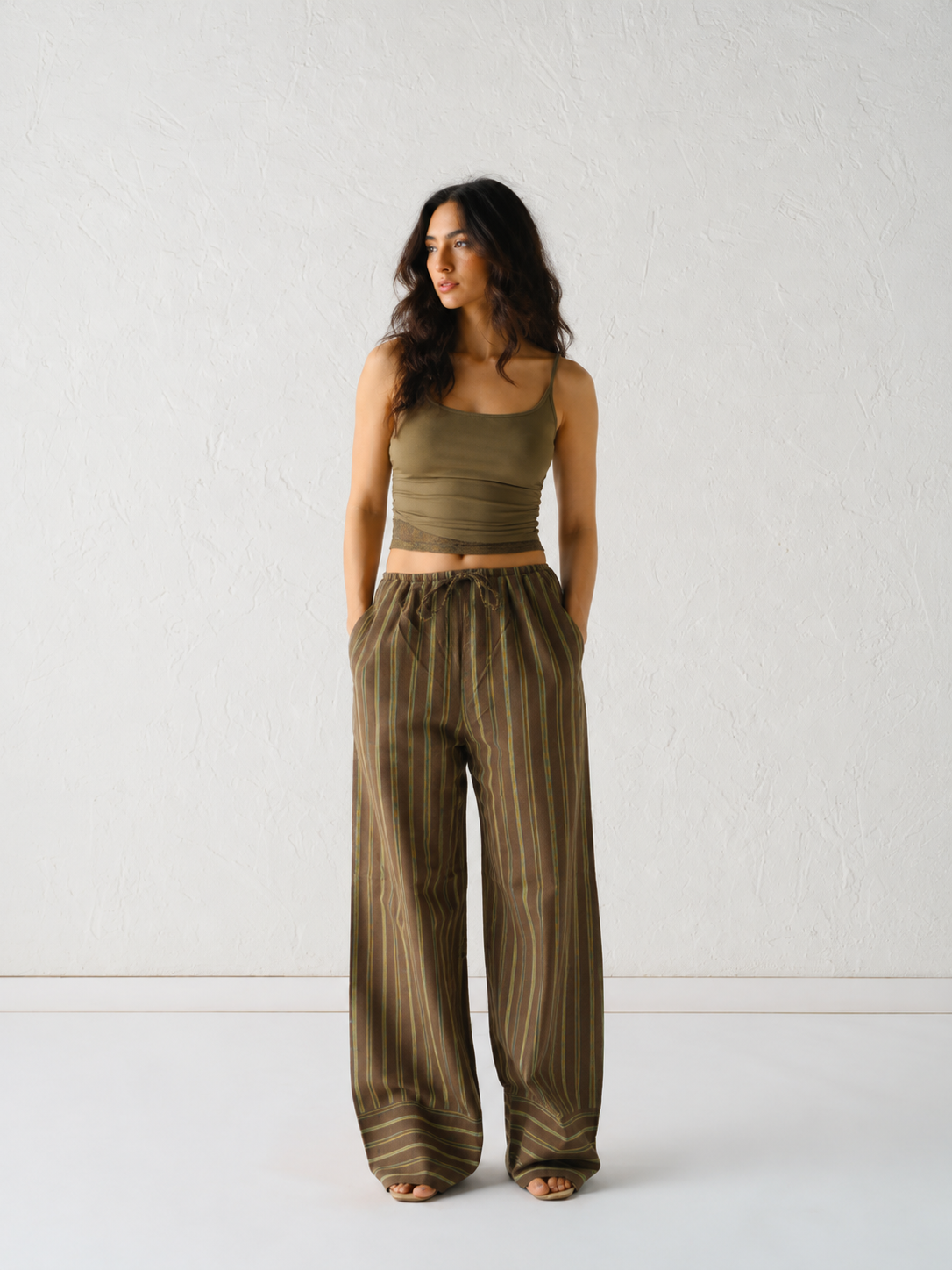 Sagewood Cotton Pants