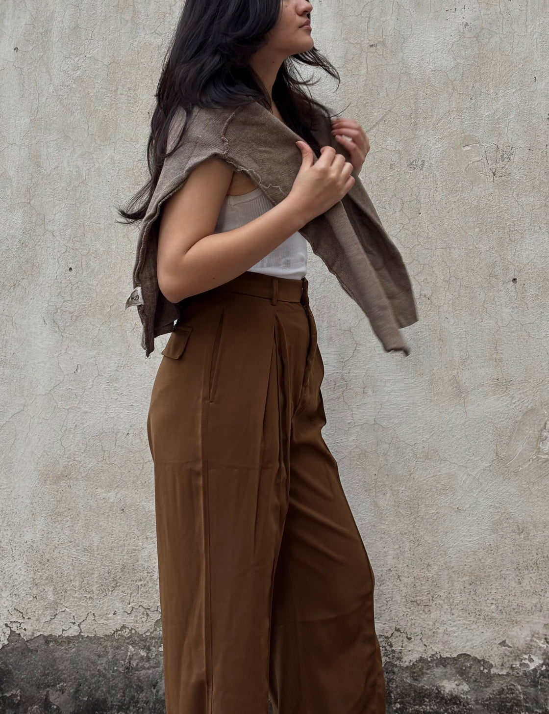 Mocha Soft Korean Pants