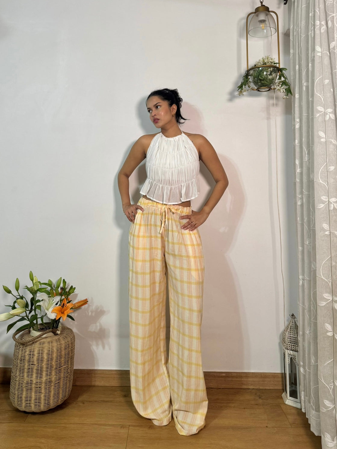 Sunset Butter Yellow Pants